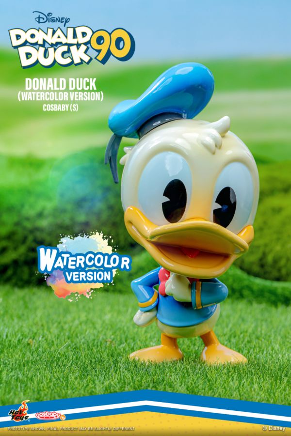 Disney - Donald Duck Cosbaby Figure [Watercolour Version]