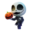 The Nightmare Before Christmas - Jack Skellington with Pumpkin Cosbaby