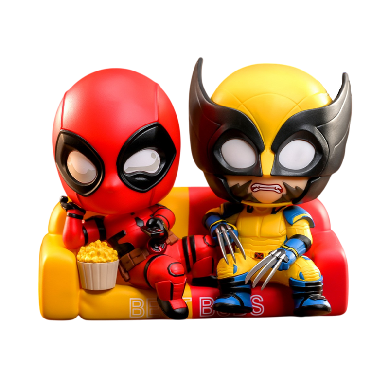 Deadpool & Wolverine - Best Buds on Sofa Cosbaby Set
