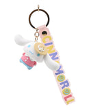 Sanrio - Cinnamoroll Keychain with hand strap Assortment