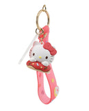 Hello Kitty and Friends Keychain with hand strap Assortment - Donut