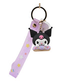 Hello Kitty and Friends Keychain with hand strap Assortment - Donut