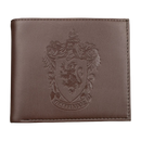 Harry Potter - Gryffindor Logo Embossed Brown Wallet