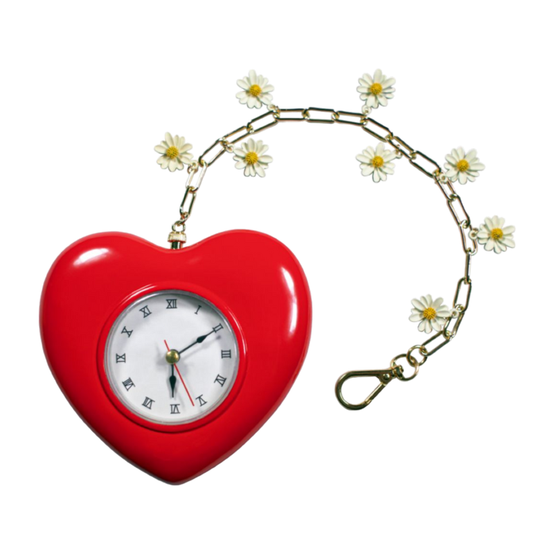 The Wizard of Oz - Tin Man Heart Shaped Clock Replica