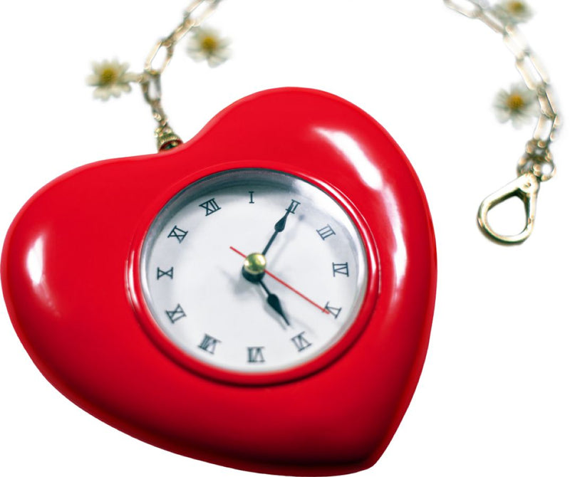 The Wizard of Oz - Tin Man Heart Shaped Clock Replica