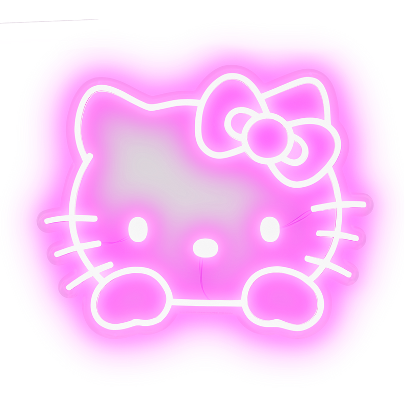 Hello Kitty - Pink Neon Sign