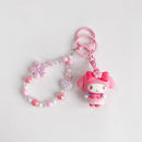 Sanrio - Hello Kitty and Friends Vinyl Keychain with Charms (Sakura Series)