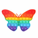 Pop It Fidget Toy Rainbow Butterfly