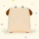 Hamburger Dog Convertible Messenger Bag