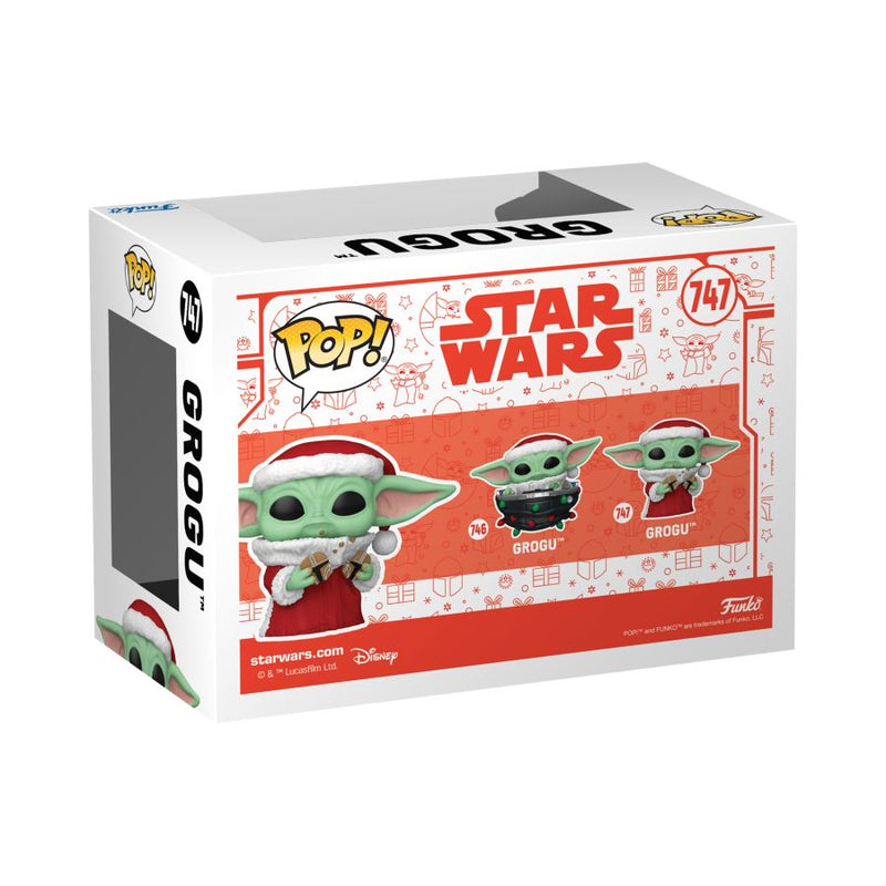 Star Wars: The Mandolorian - Grogu Holiday Pop! Vinyl