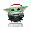 Star Wars: The Mandolorian - Grogu Pram Holiday Pop! Vinyl
