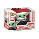 Star Wars: The Mandolorian - Grogu Pram Holiday Pop! Vinyl
