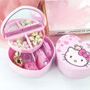 Hello Kitty Heart Shaped Cosmetic Box
