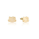 Sanrio - Precious Metal Hello Kitty Stud Earrings (Gold)