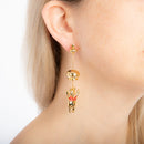 Disney - Winnie the Pooh Honey Pot Drop Earrings (Gold)