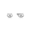 Disney - Winnie the Pooh Hunny Pot Stud Earrings (Silver)