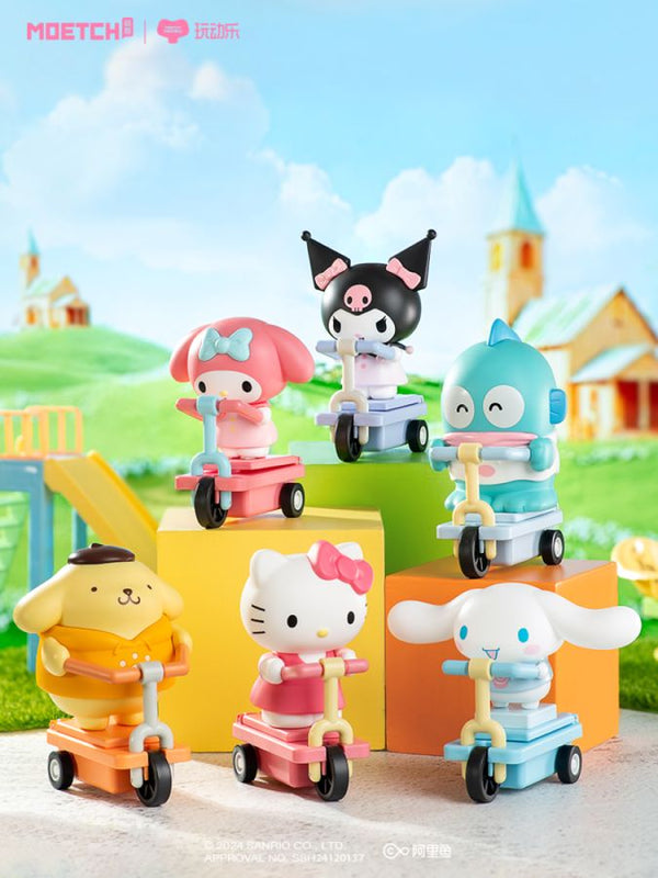 Sanrio - Hello Kitty and Friends Scooter Series Moveable Toy Blind Box