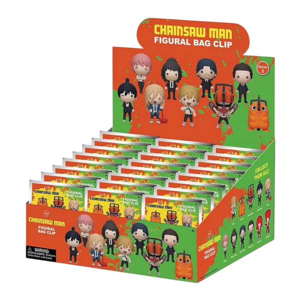 Chainsaw Man - 3D Figural Bag Clips Blind Bag (Series 2)