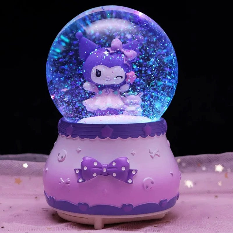 Kuromi Musical Snow Globe