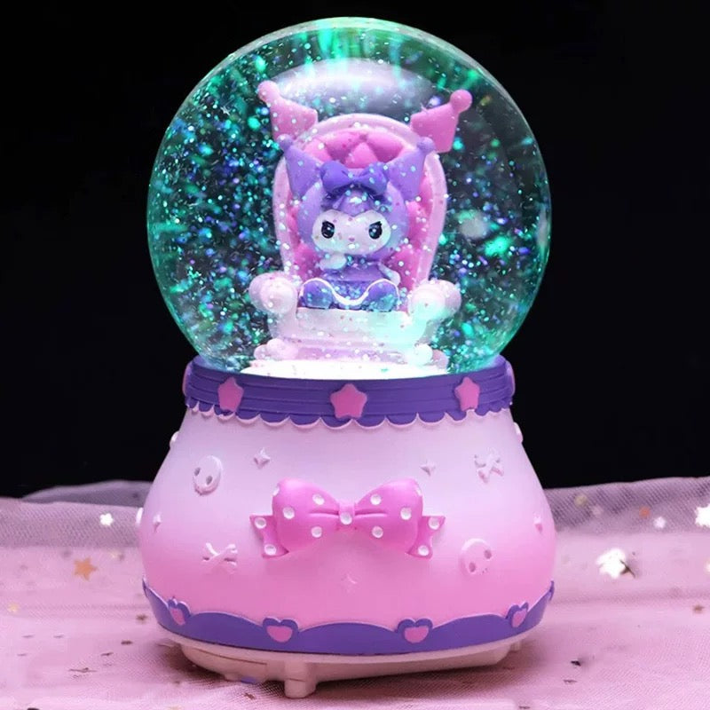 Kuromi Musical Snow Globe