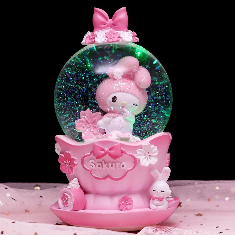 My Melody Musical Snow Globe - Sakura Series