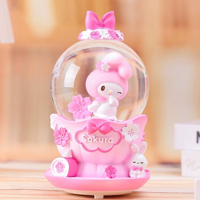 My Melody Musical Snow Globe - Sakura Series