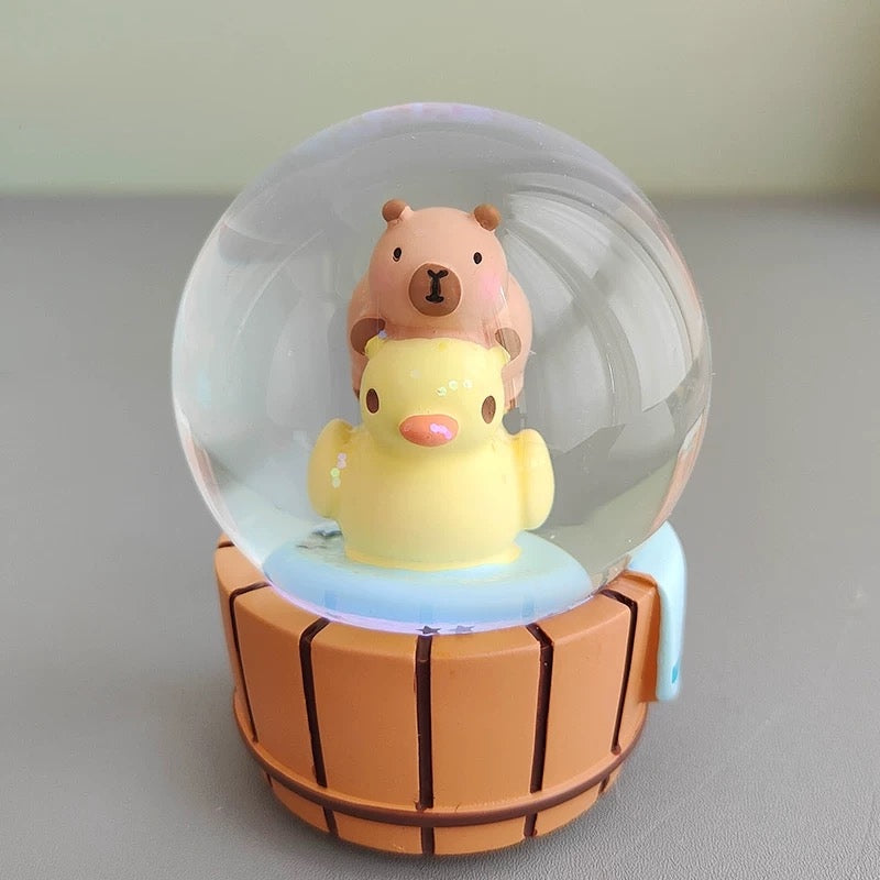Capybara Mini Snow Globe Blind Box