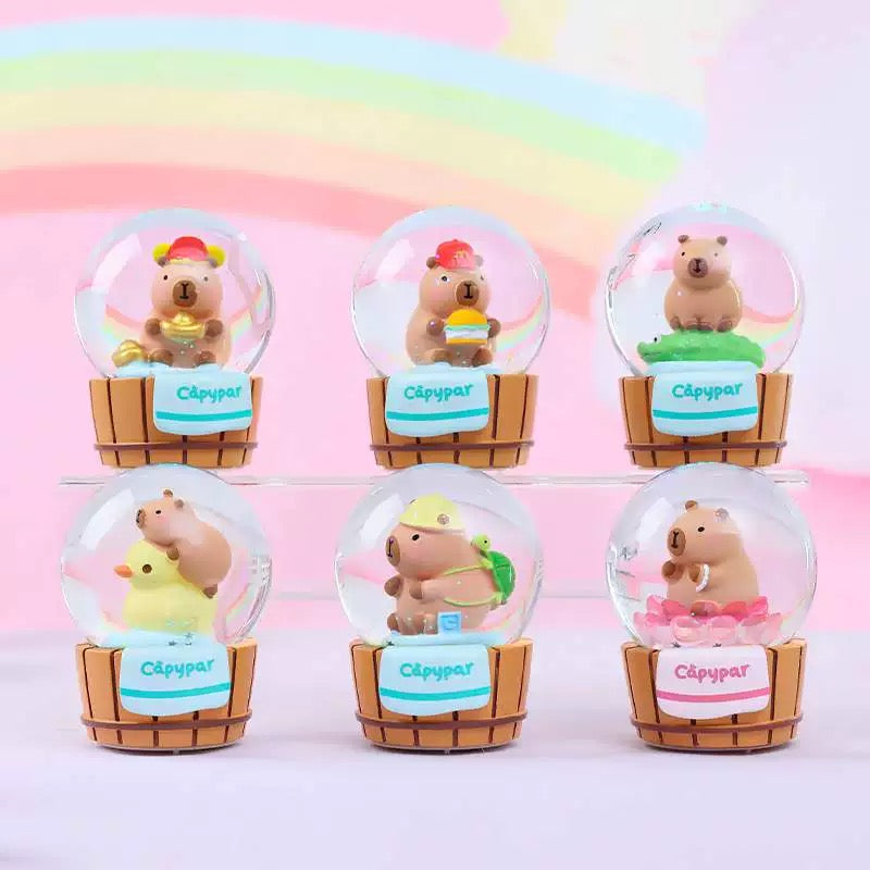 Capybara Mini Snow Globe Blind Box