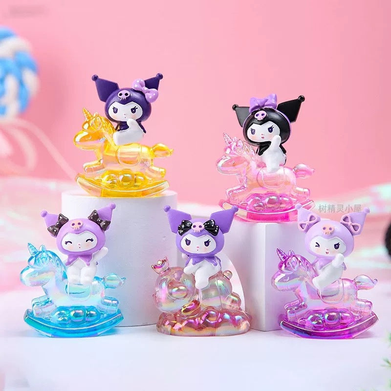 Kuromi Lolita Unicorn Ride Blind Box