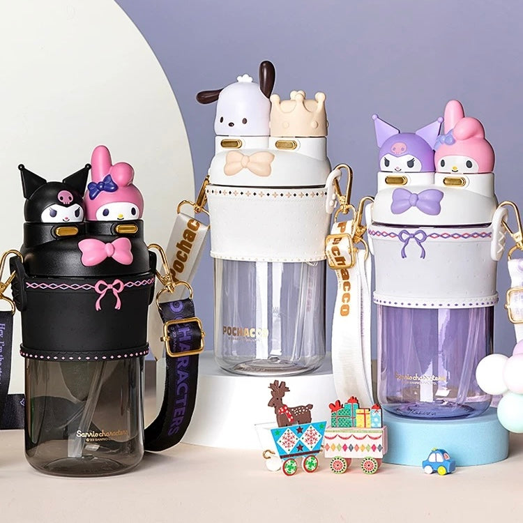 Sanrio - Dual Nozzle Tritan Drink Bottle 700ml