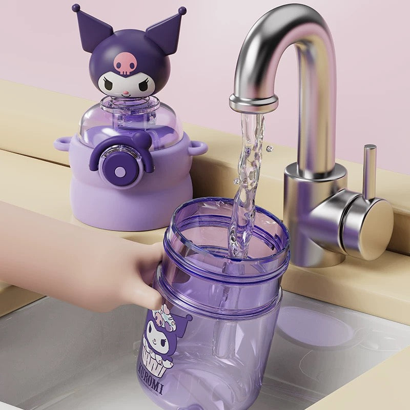 Sanrio - 3D Characters Tritan Water Bottle - 600ml