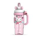 Sanrio Characters Tritan Travel Cup with Straw and Handle 1200ml