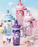 Sanrio Characters Tritan Travel Cup with Straw and Handle 1200ml