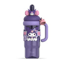Sanrio Characters Tritan Travel Cup with Straw and Handle 1200ml