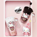 Sanrio Stainless Steel Travel Cup with Straw and Sleeve - 650ml