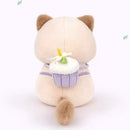 Siamese Cat with Ice Cream Plush - 30cm