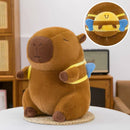 Capybara with Bee Backpack 40cm Plush Toy