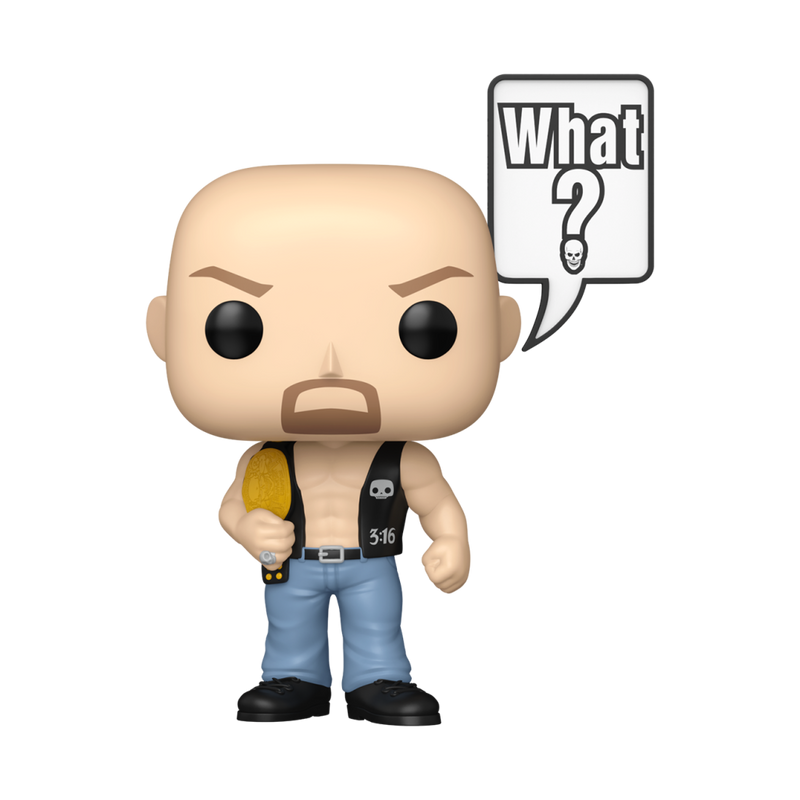 WWE - Stone Cold Steve Austin (What?) Pop! Vinyl Supreme Limited Edition