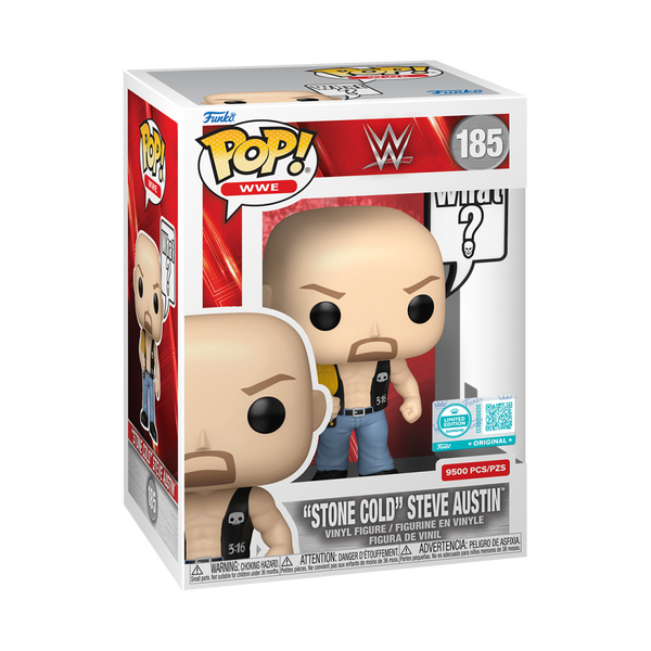 WWE - Stone Cold Steve Austin (What?) Pop! Vinyl Supreme Limited Edition