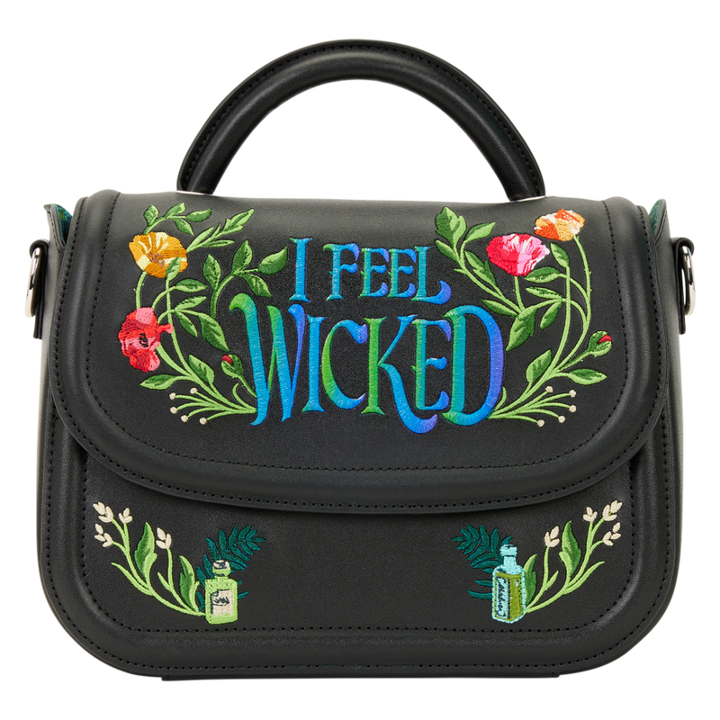 Wicked: Part Two - Floral Embroidery Crossbody Bag