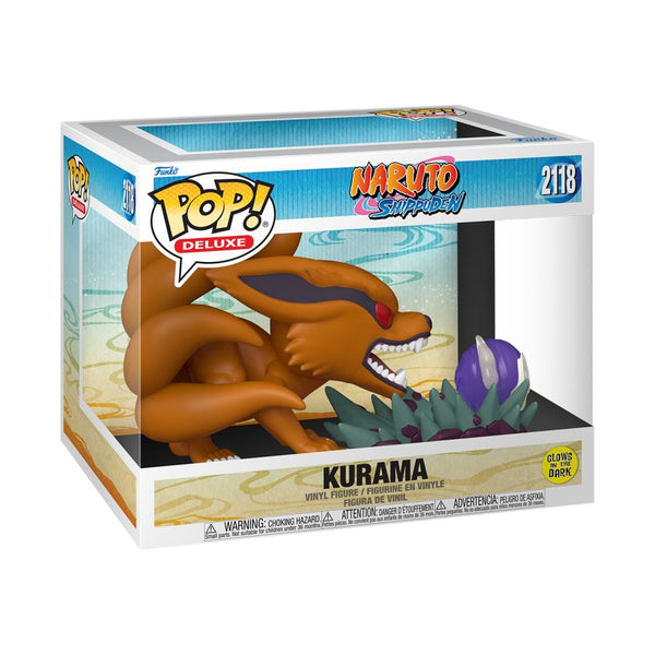 Naruto: Shippuden - Kurama Glow Pop! Vinyl Deluxe