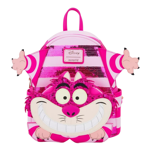 Alice in Wonderland - Cheshire Cat Sequins Cosplay Mini Backpack [RS]