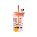 Peanuts - Snoopy Glass Cup with Straw 700ml