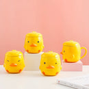 Chubby Duck 3D Ceramic Mug with Lid