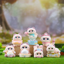 Cute Siamese Cat Dessert House Mini Figure Blind Box (Flocked Version)