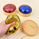 Glitter Dim Sum Bun Squishy