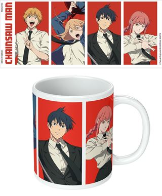 Chainsaw Man - Group Grid - White Mug