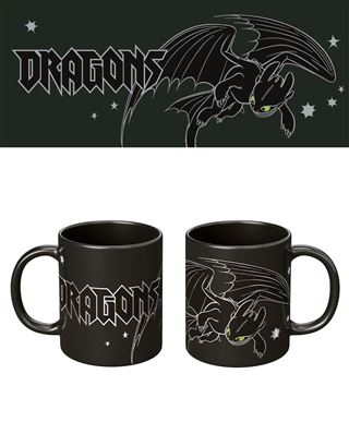 How To Train Your Dragon - Heavy Metal Coloured Mug
