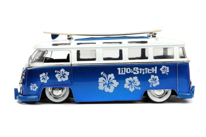 Lilo & Stitch - 1962 VW Bus 1:24 Scale Vehicle with Stitch Figure