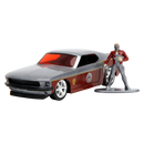 Marvel Comics - 1969 Ford Mustang Fastback 1:32 Scale Vehicle with Star Lord Figure